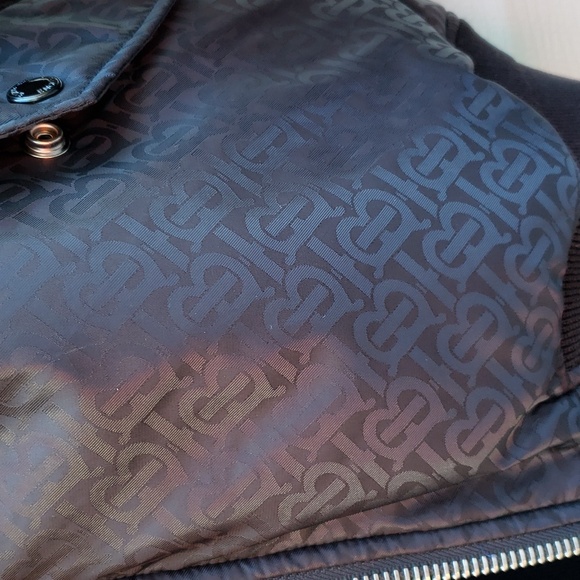 BURBERRY REVERSIBLE TB MONOGRAM ECONYL BOMBER JACKET - Picture 6 of 12